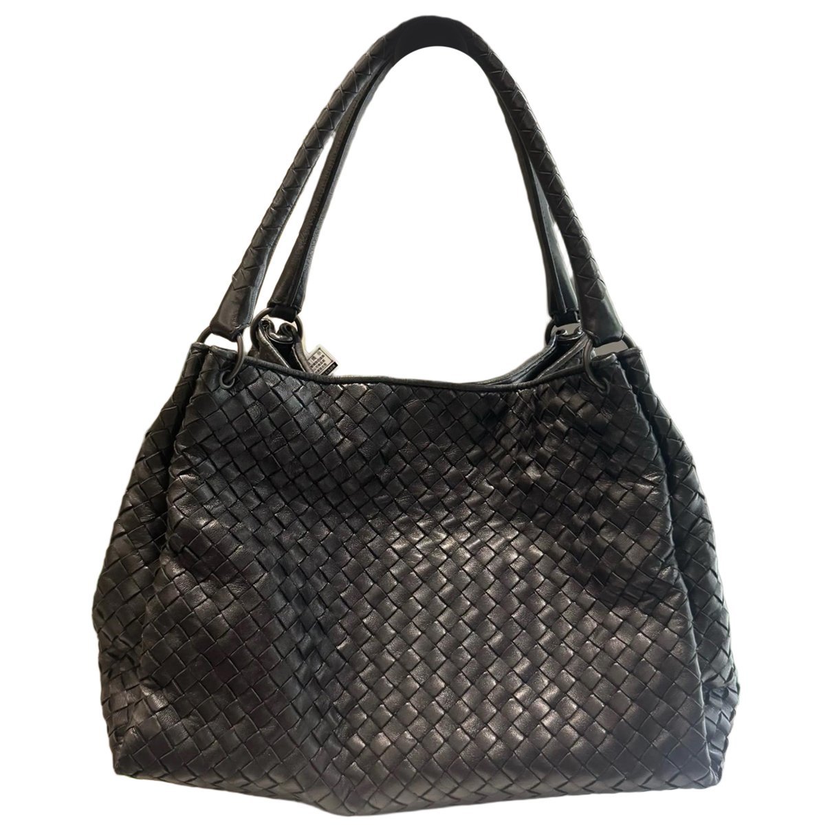 Parachute leather handbag