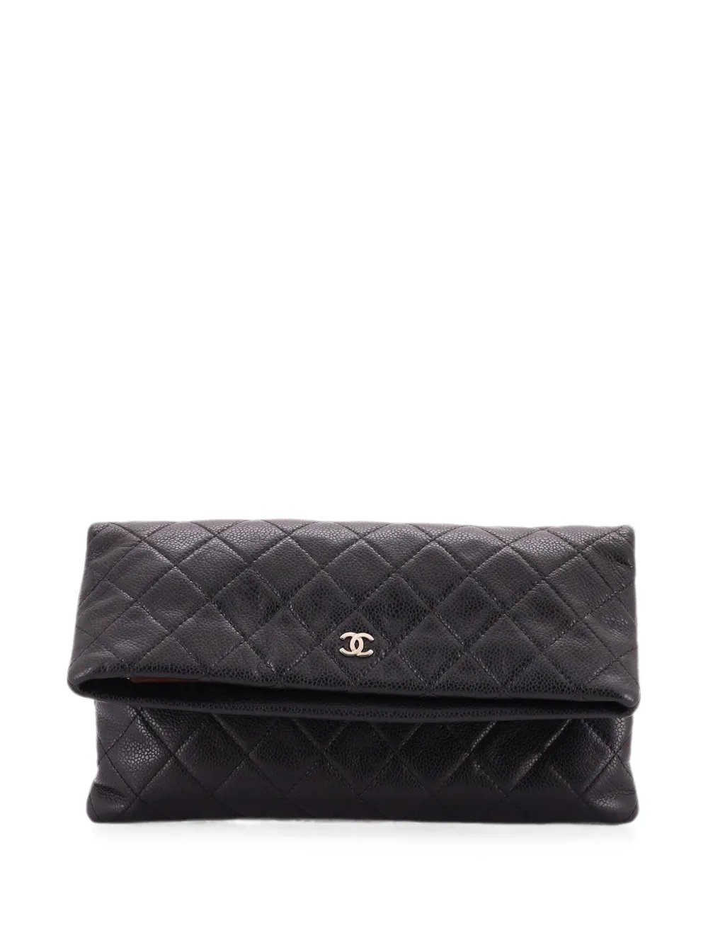 Beauty CC Quilted Caviar clutch bag