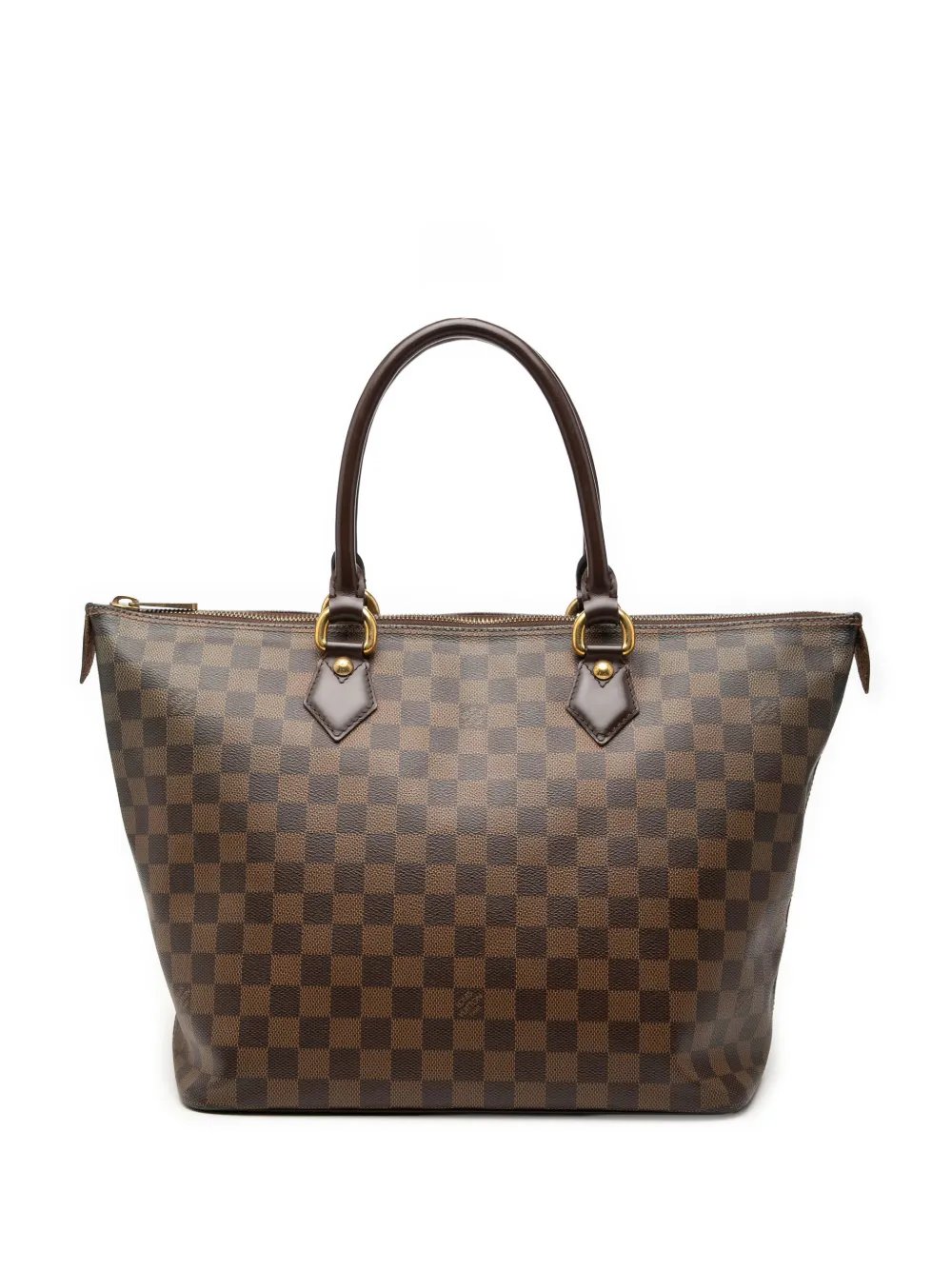 2005 Damier Ebene Saleya MM tote bag