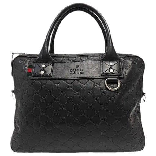 Leather handbag