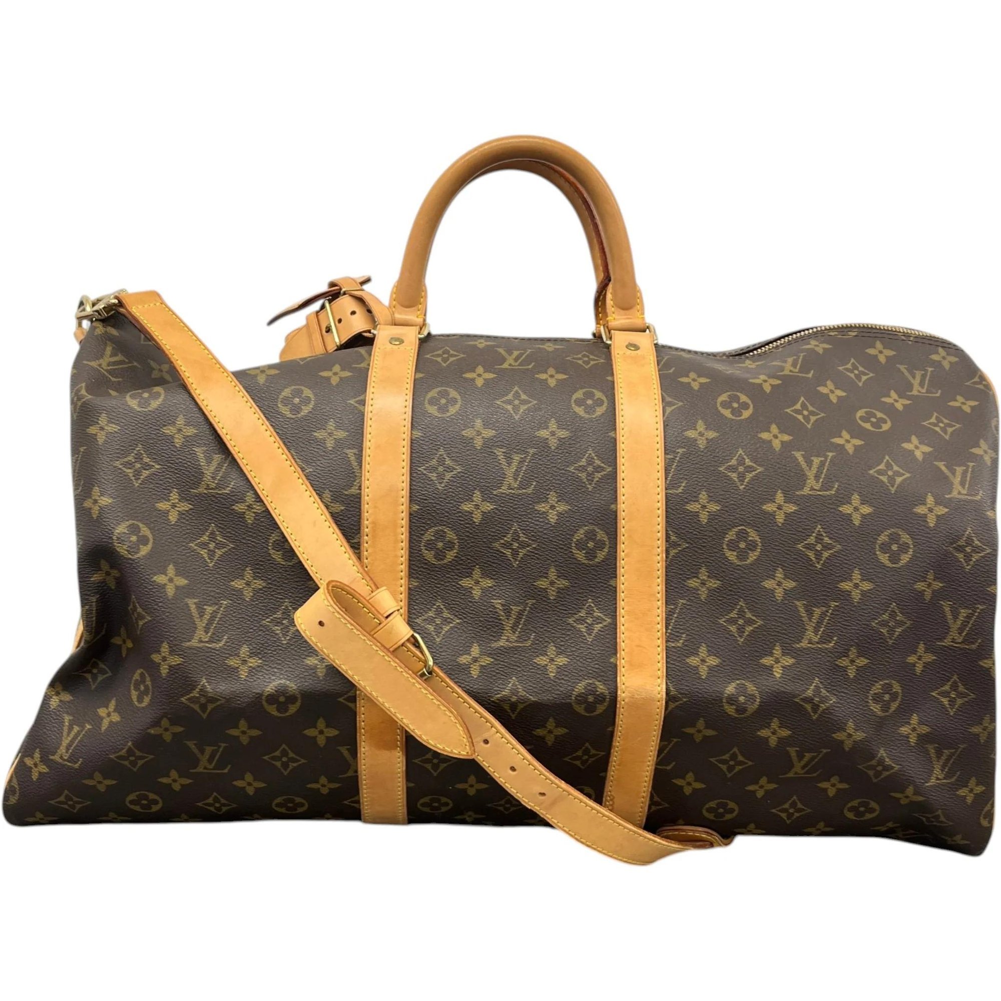 Keepall leather vanity case