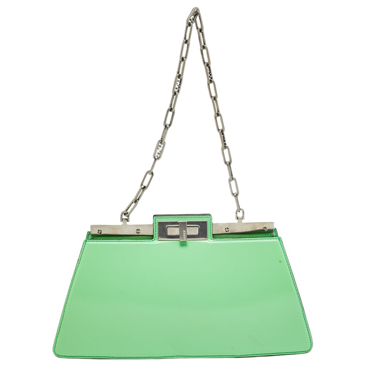Peekaboo leather handbag