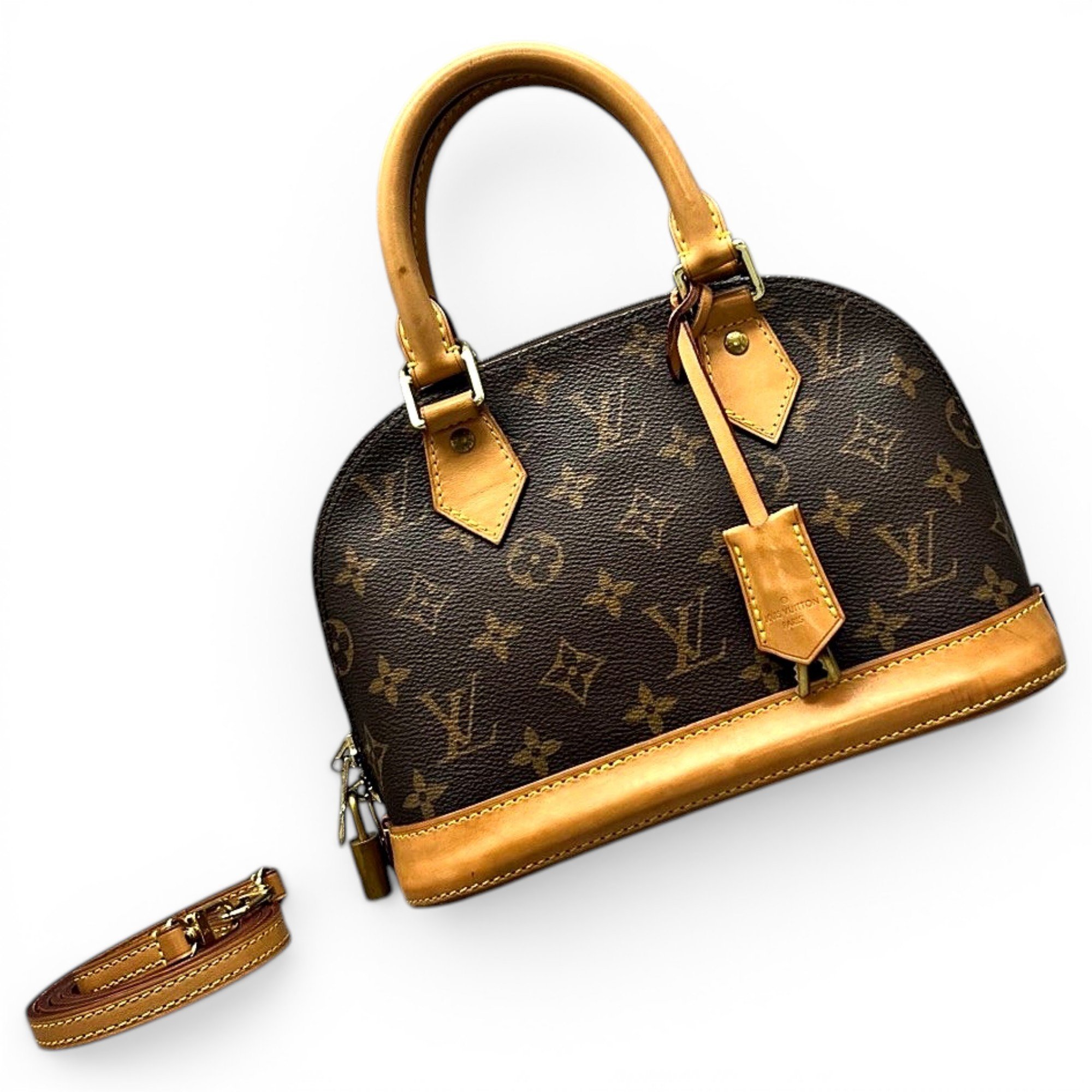 Alma BB leather handbag