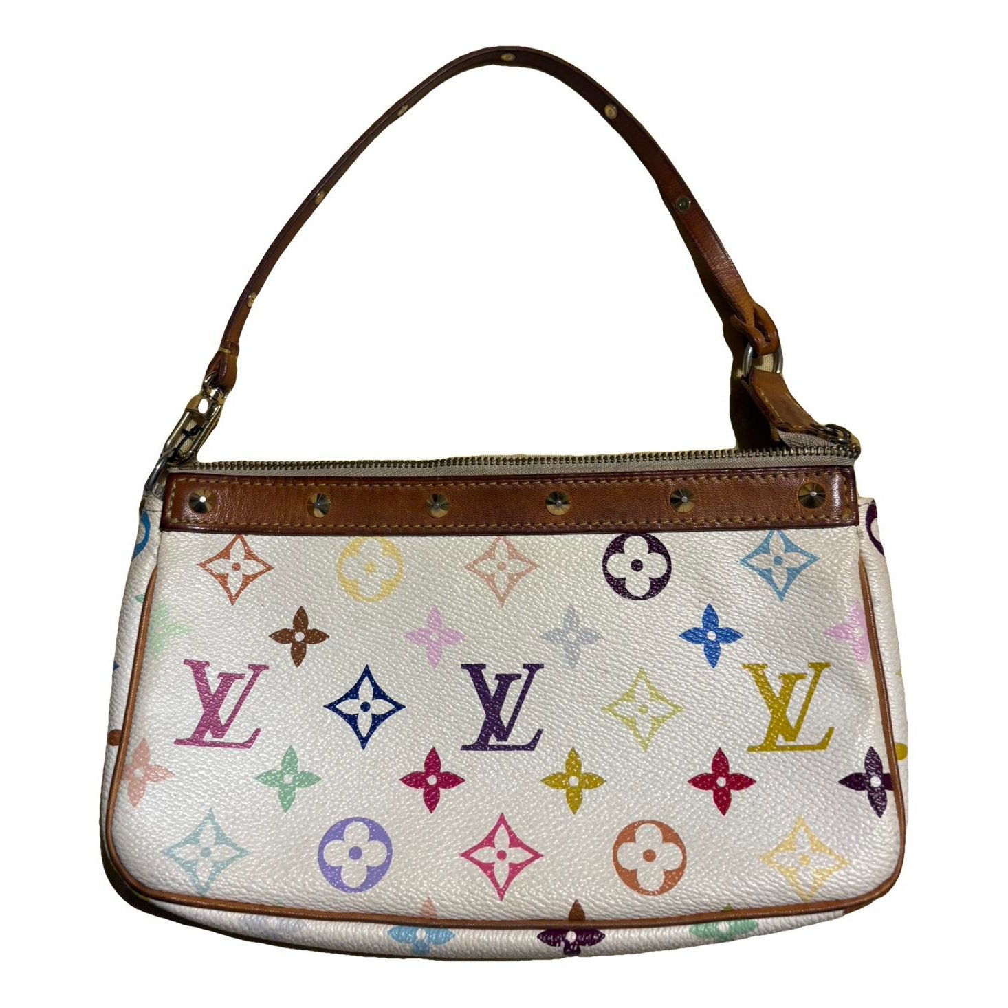 Pochette Accessoire leather handbag