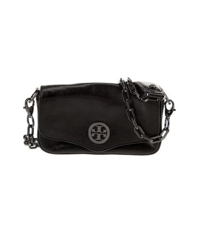 Tory Burch Burch Patent Leather Crossbody Bag