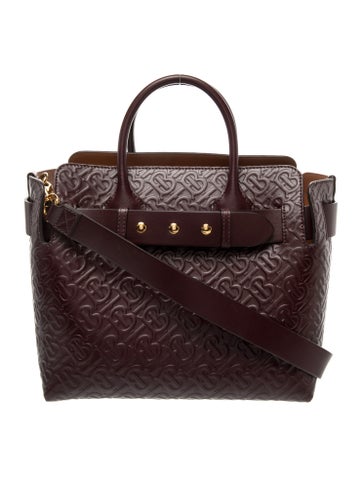 TB Monogram belt tote