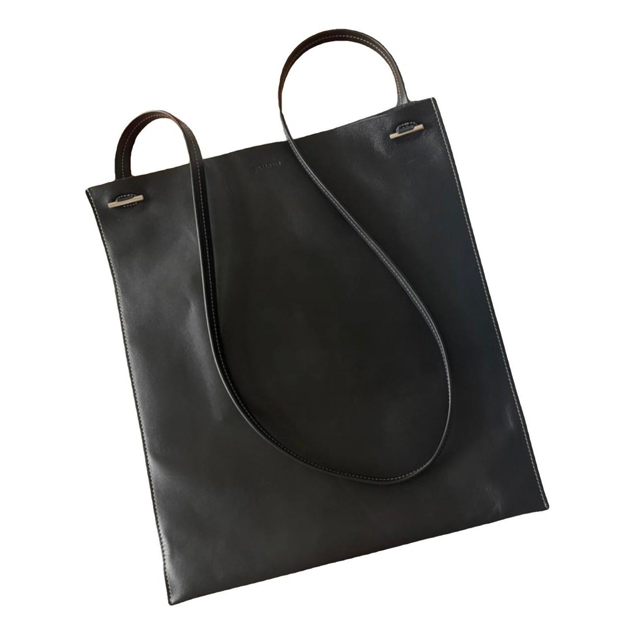 Leather tote