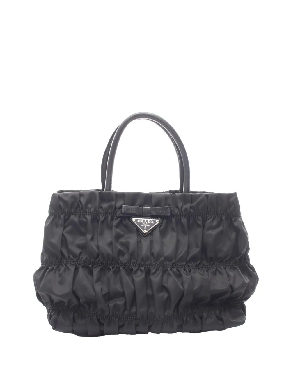 2013-2026 Tessuto Gaufre Bow handbag