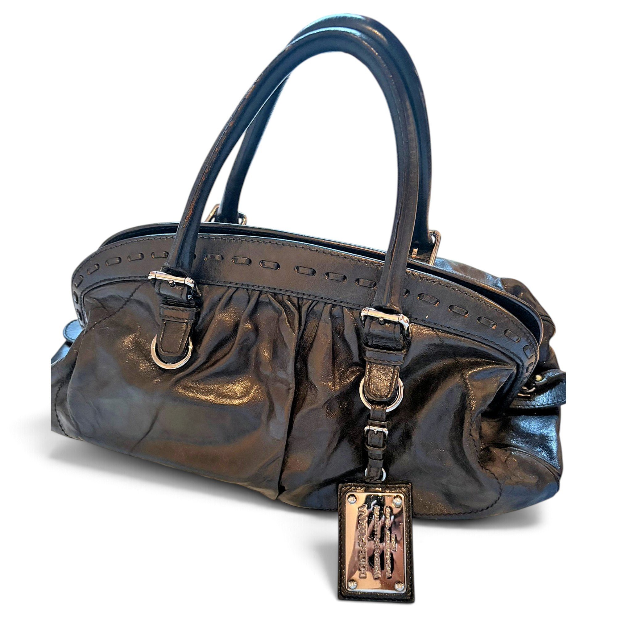 Leather handbag