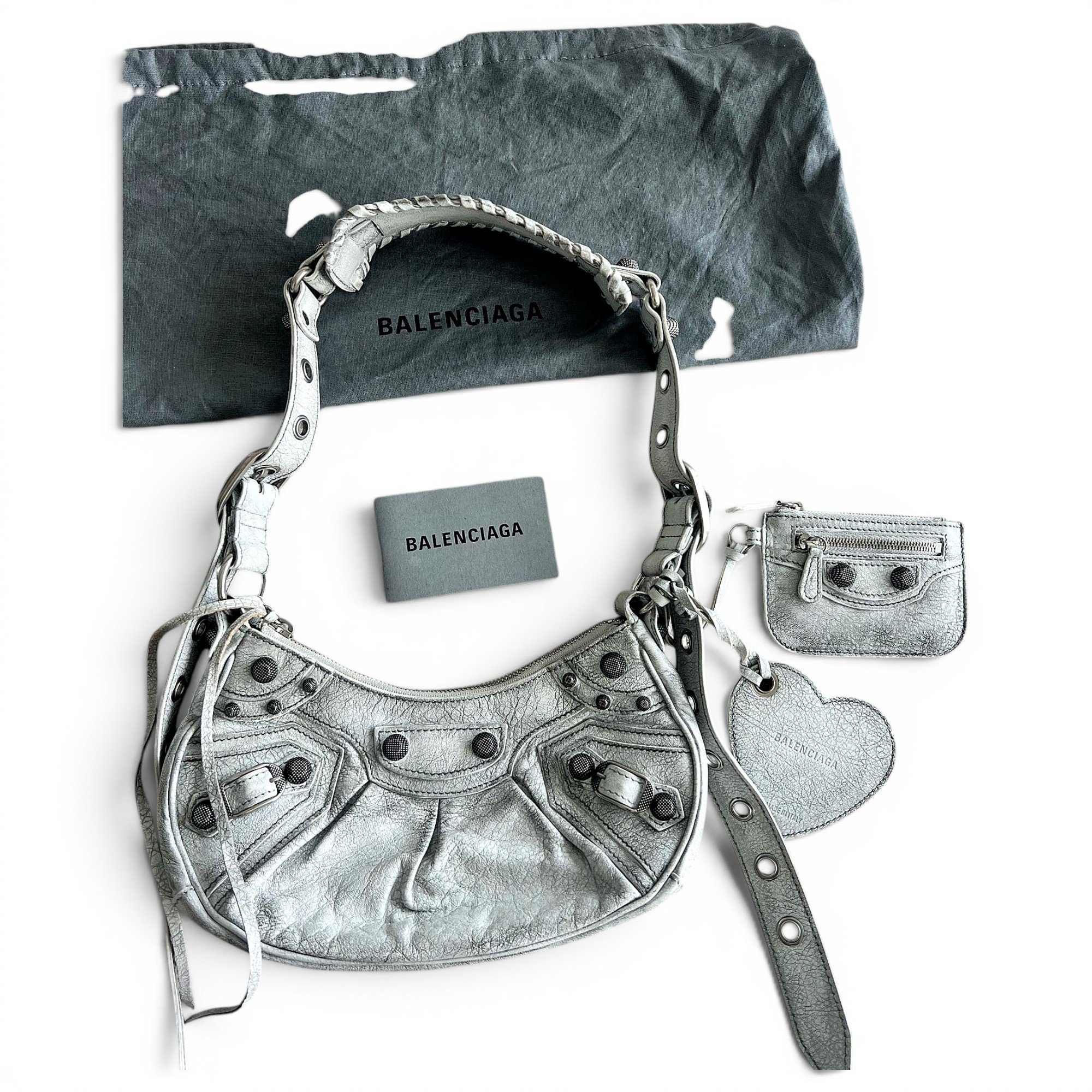 Le Cagole leather handbag