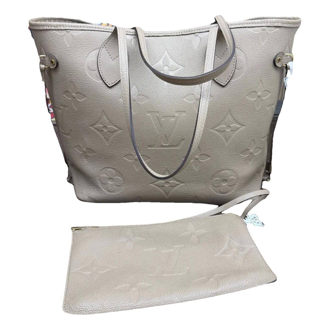 Neverfull leather handbag