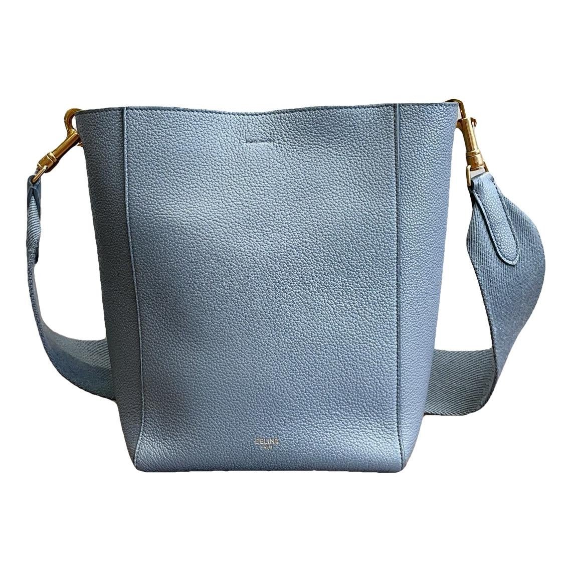 Seau Sangle leather handbag