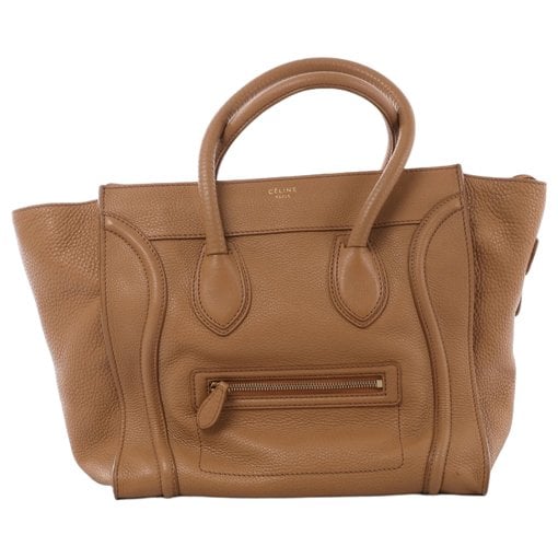 Luggage leather handbag