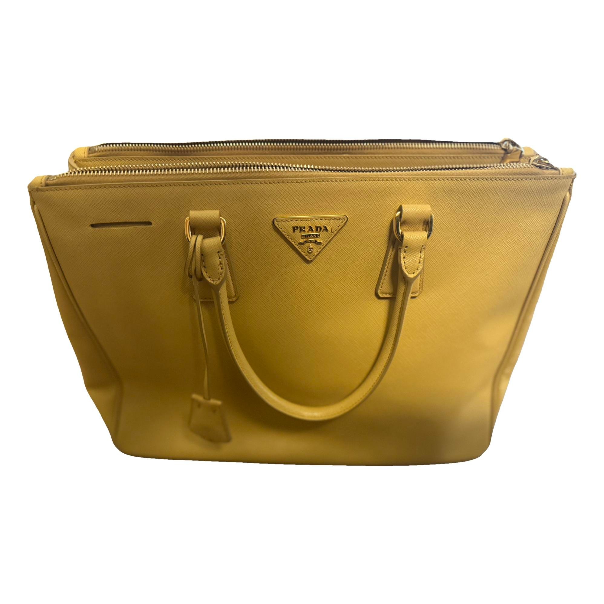 Prada Bibliothèque leather tote