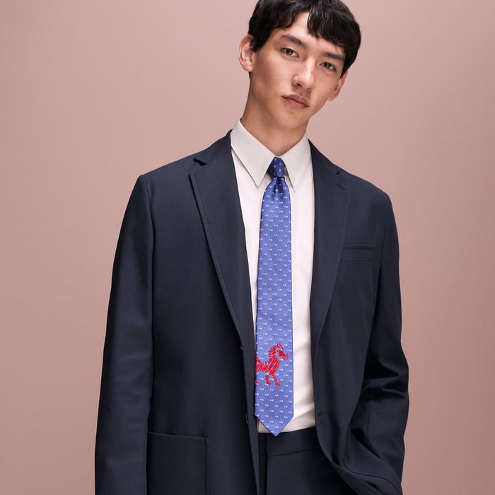 Dragon Velvet Tie