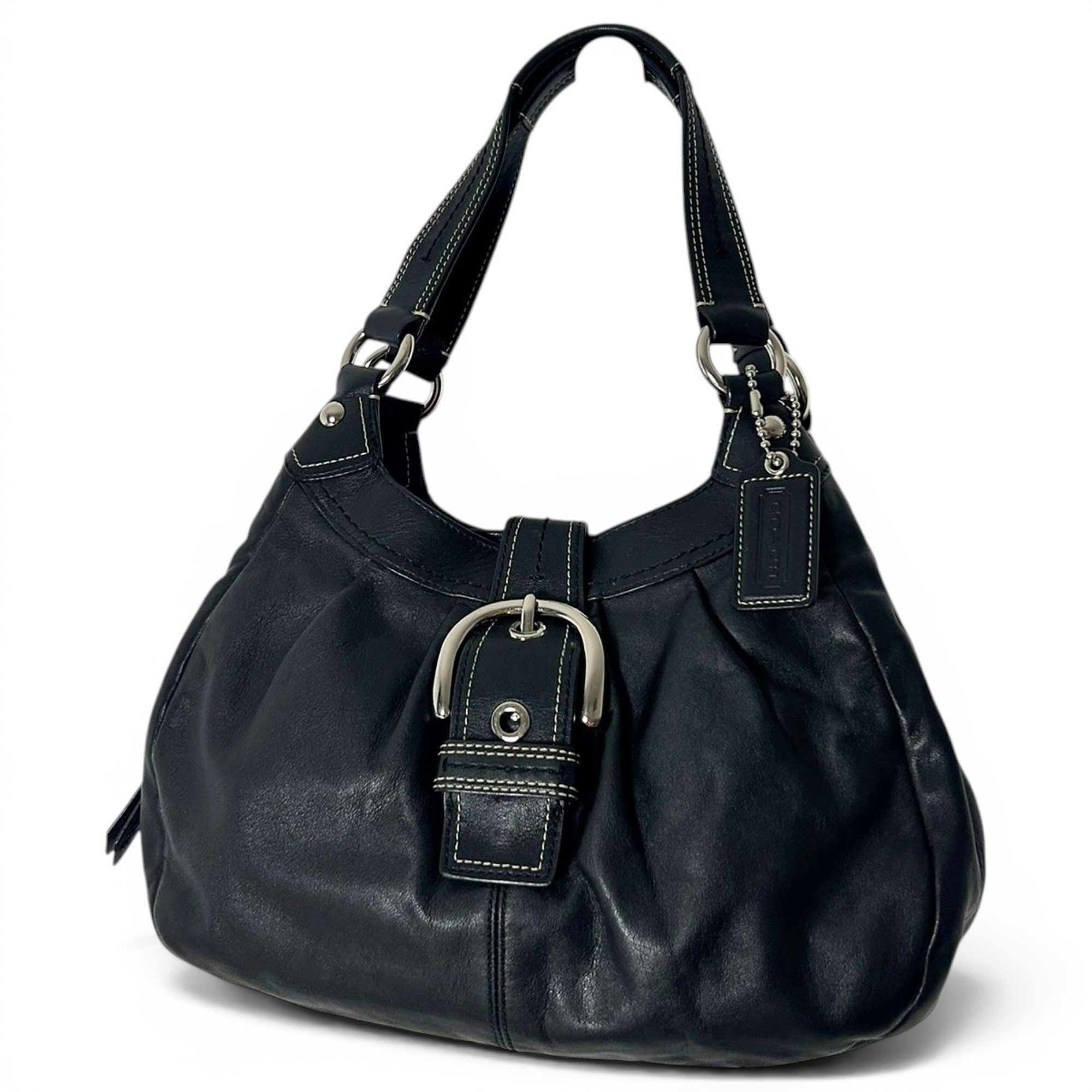 Hamilton Hobo leather handbag
