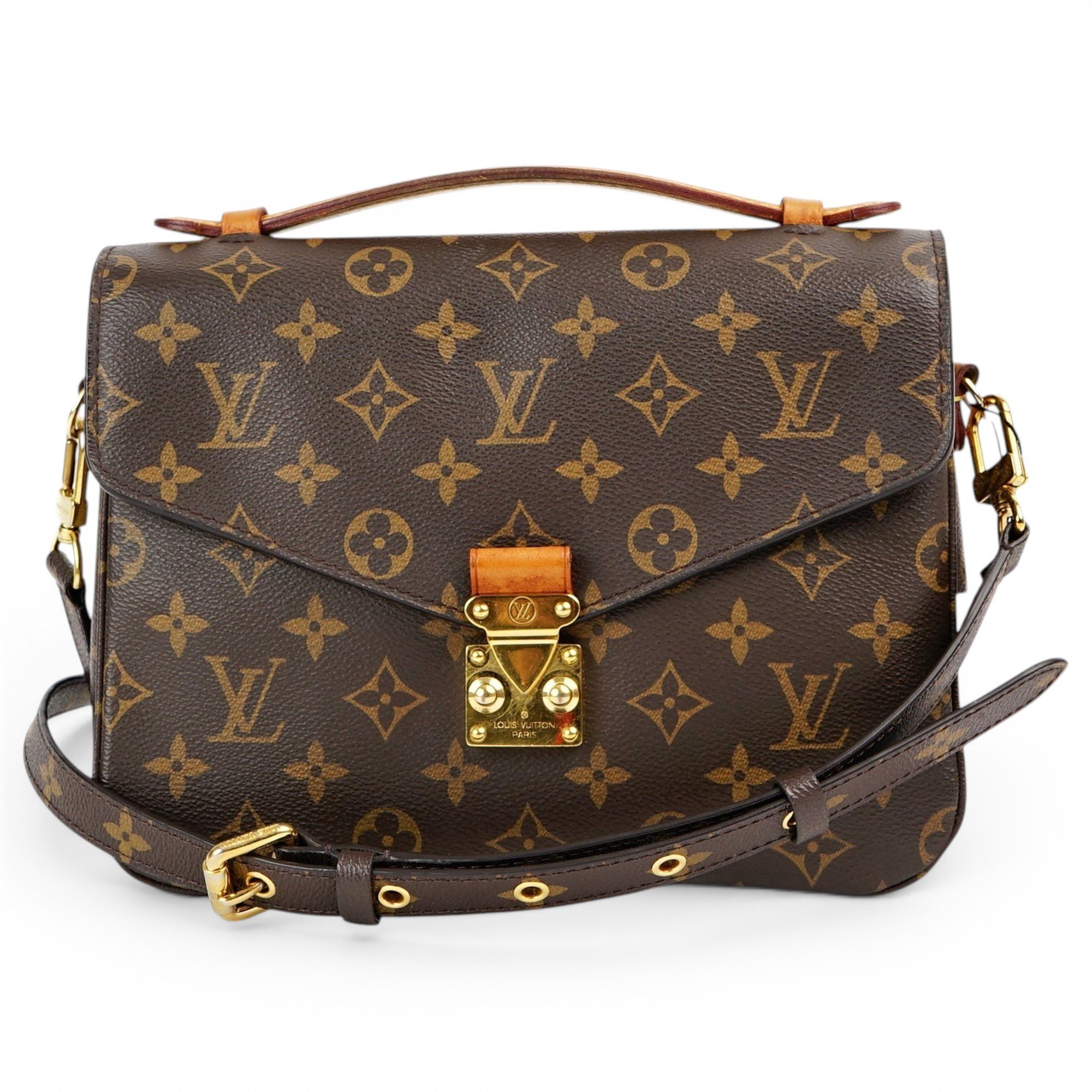 Metis leather crossbody bag