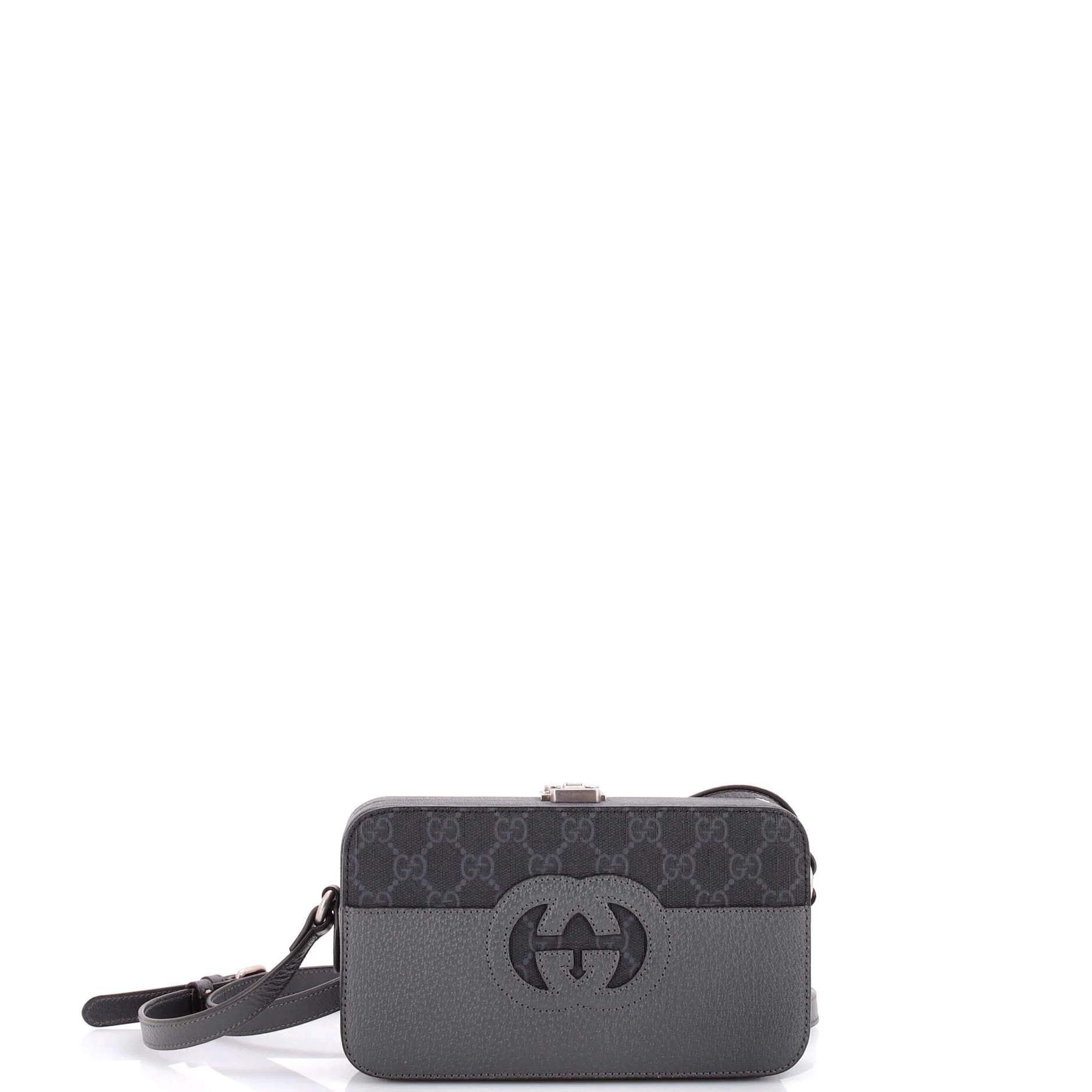 Leather crossbody bag