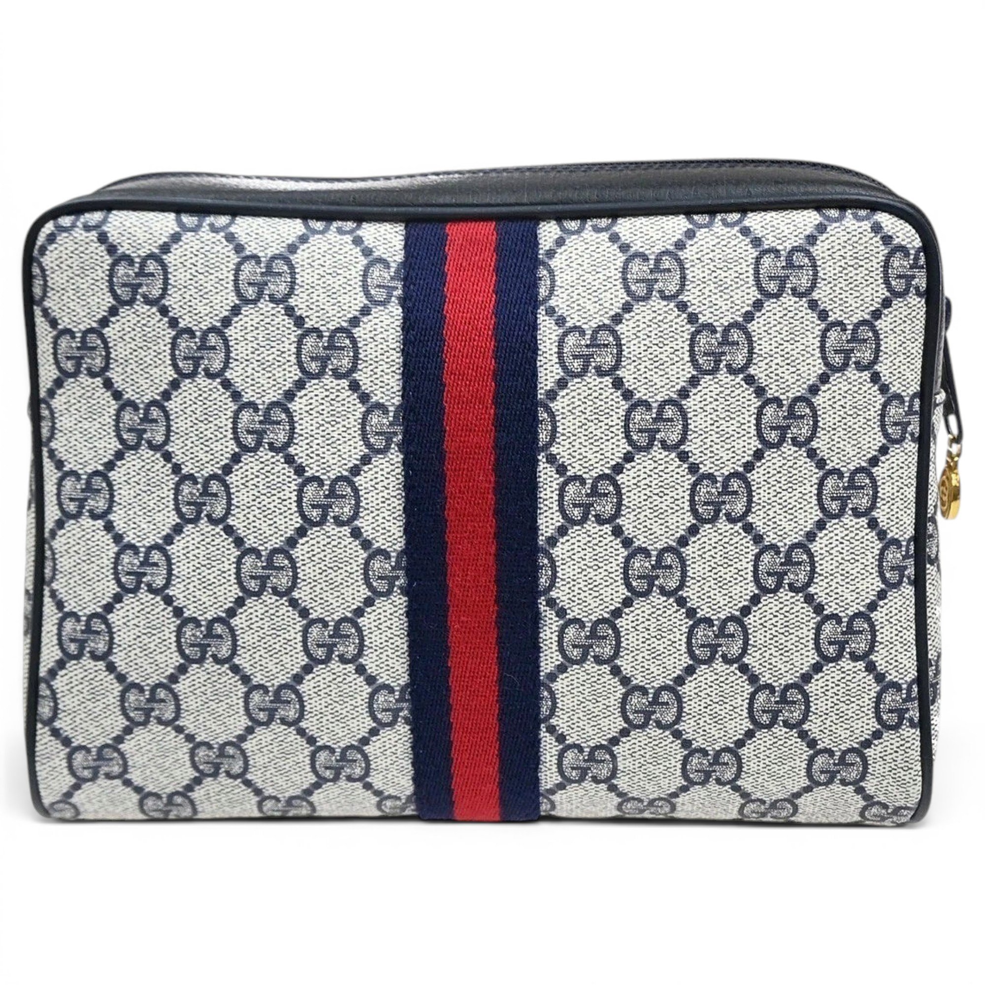 Vinyl clutch bag