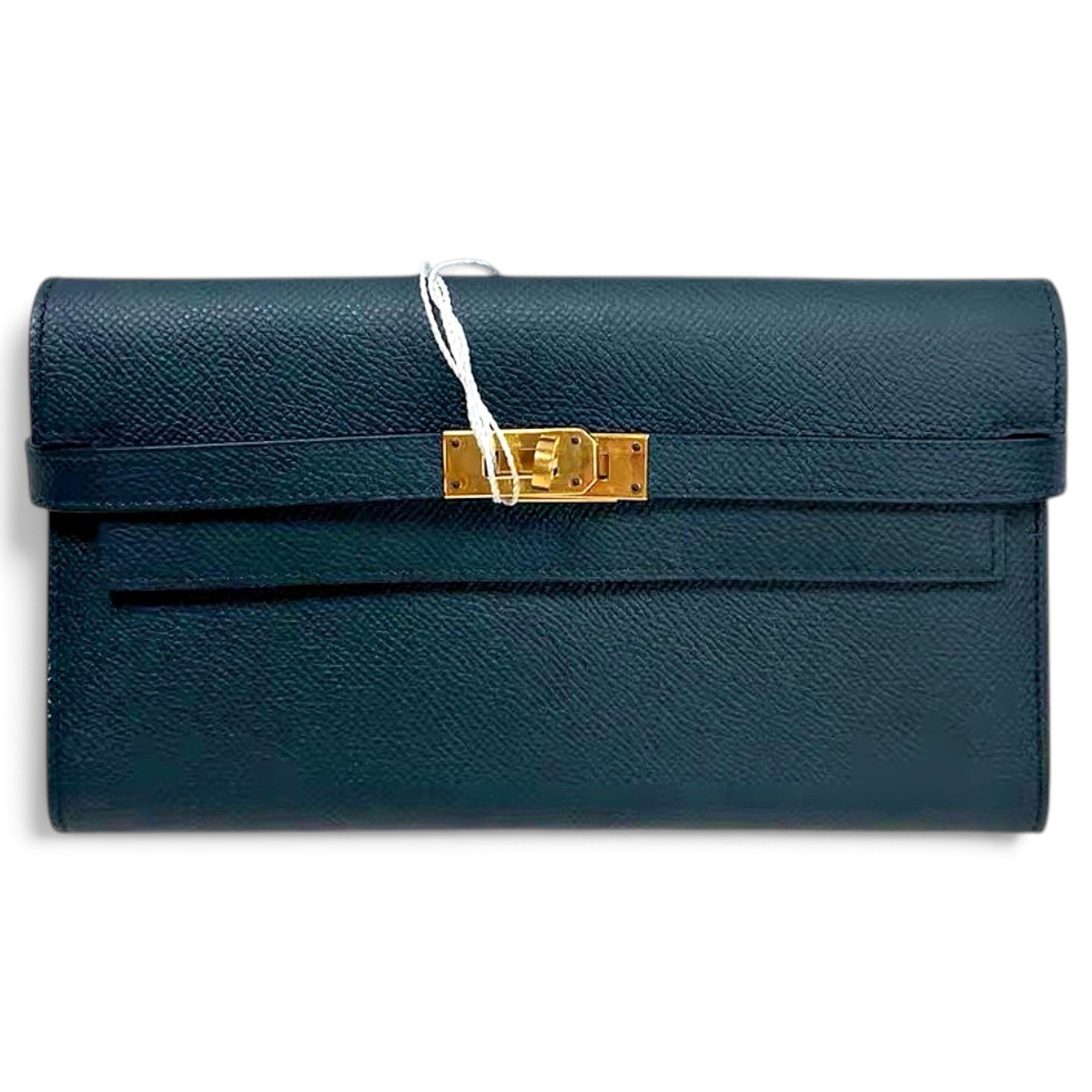 Kelly to go leather clutch bag