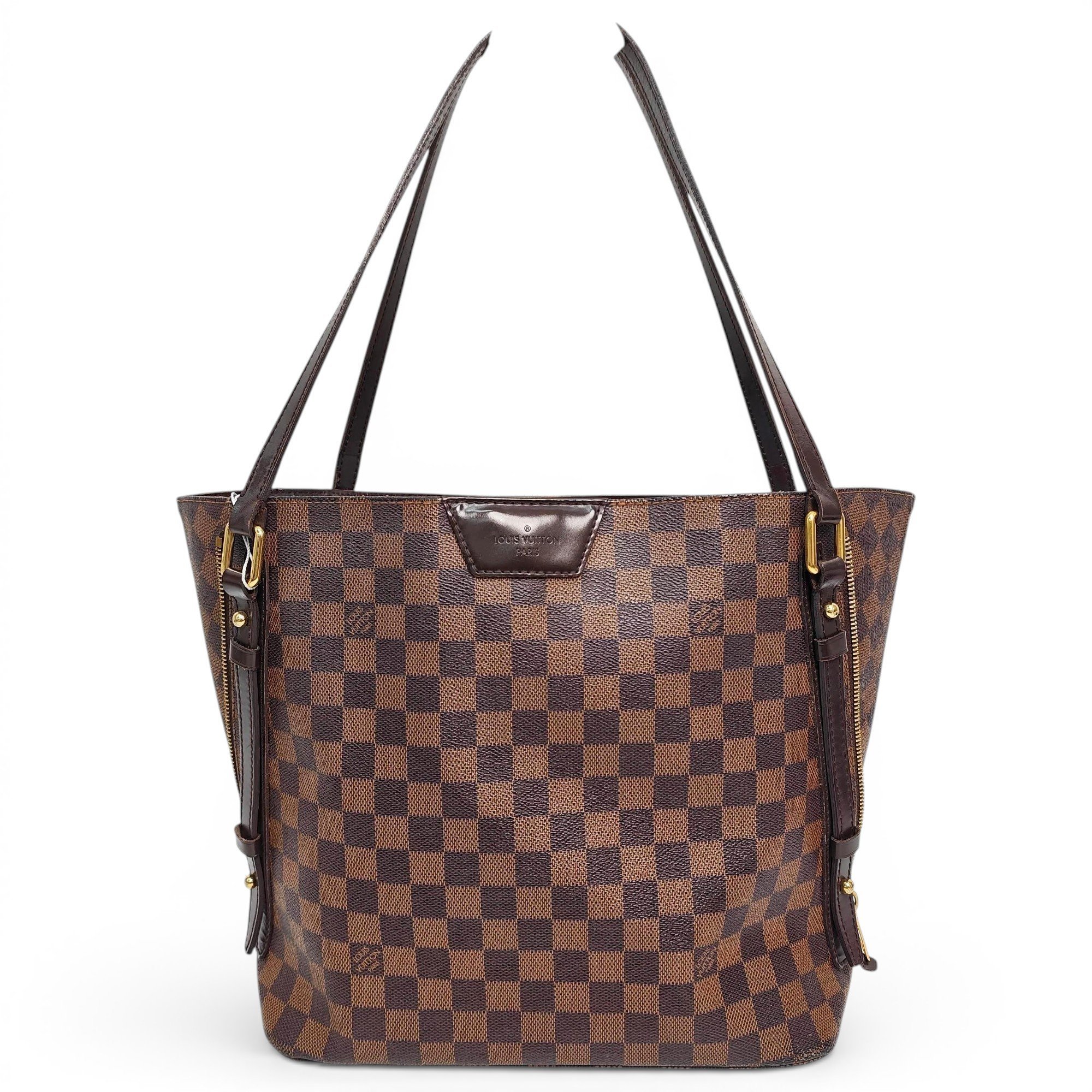 Leather tote