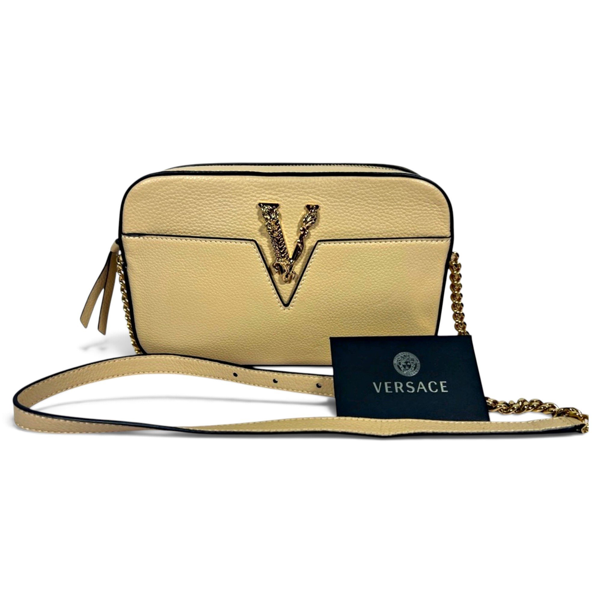 Virtus leather crossbody bag
