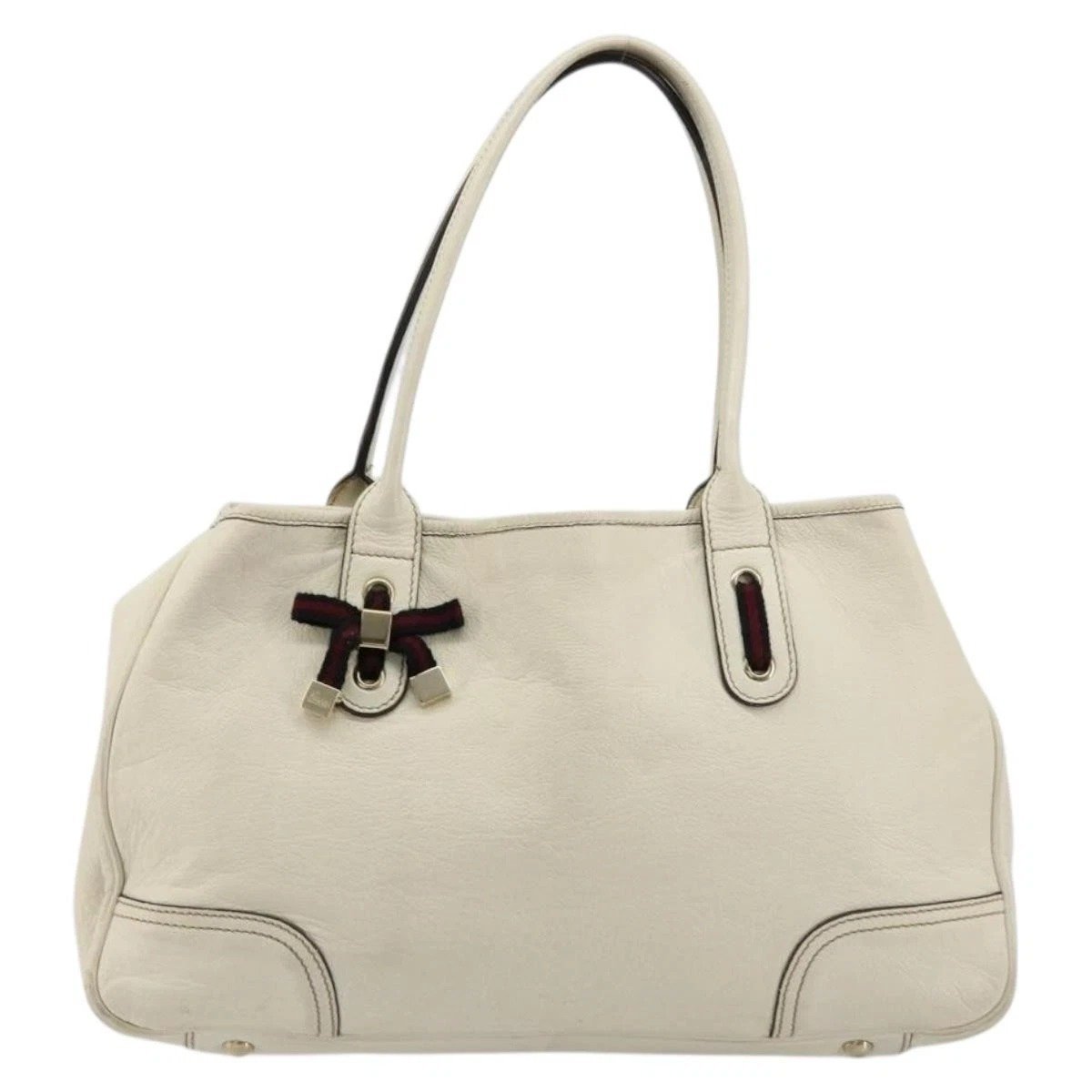 Leather tote