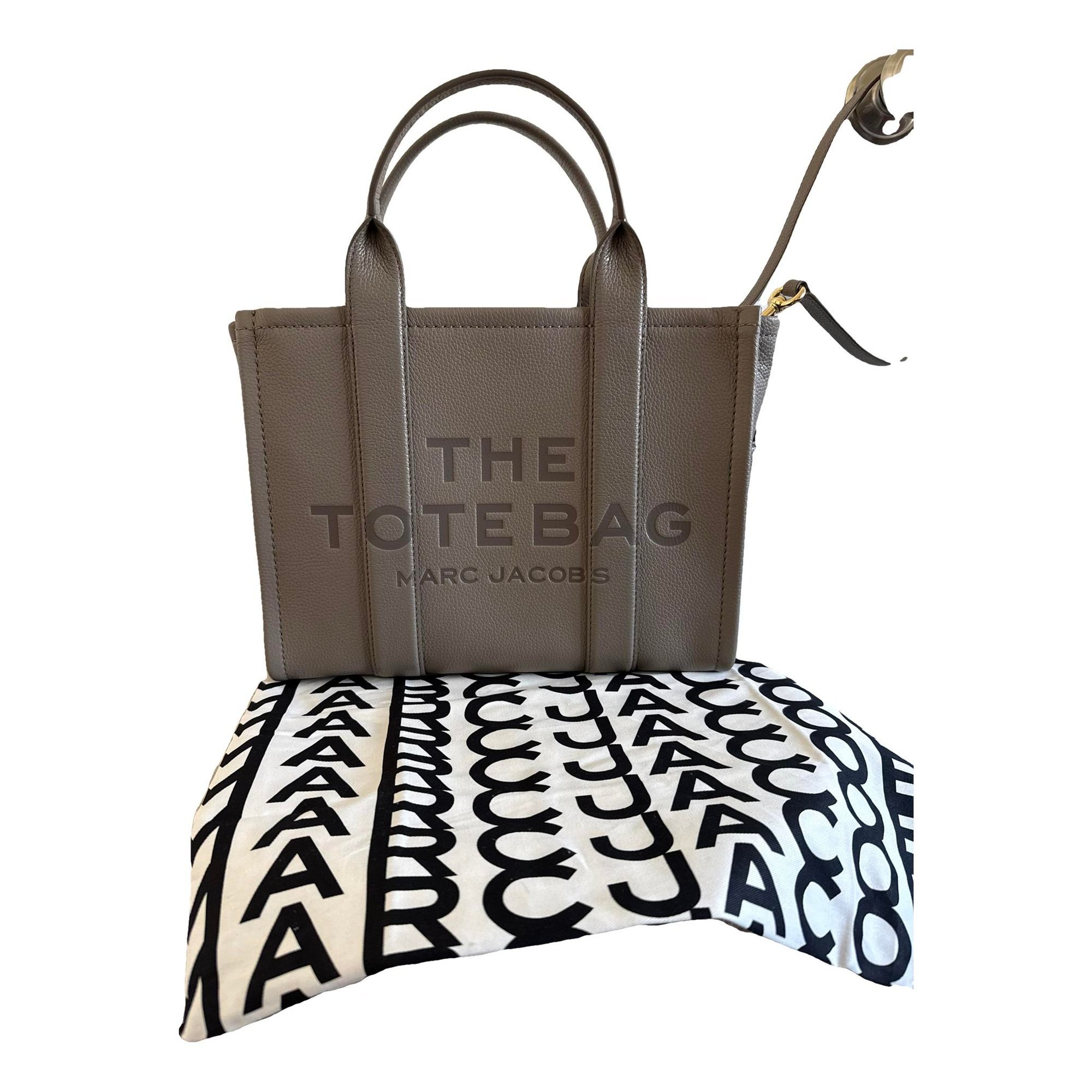 Leather tote