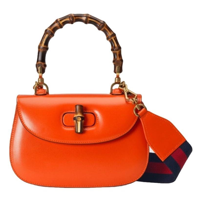Bamboo leather handbag