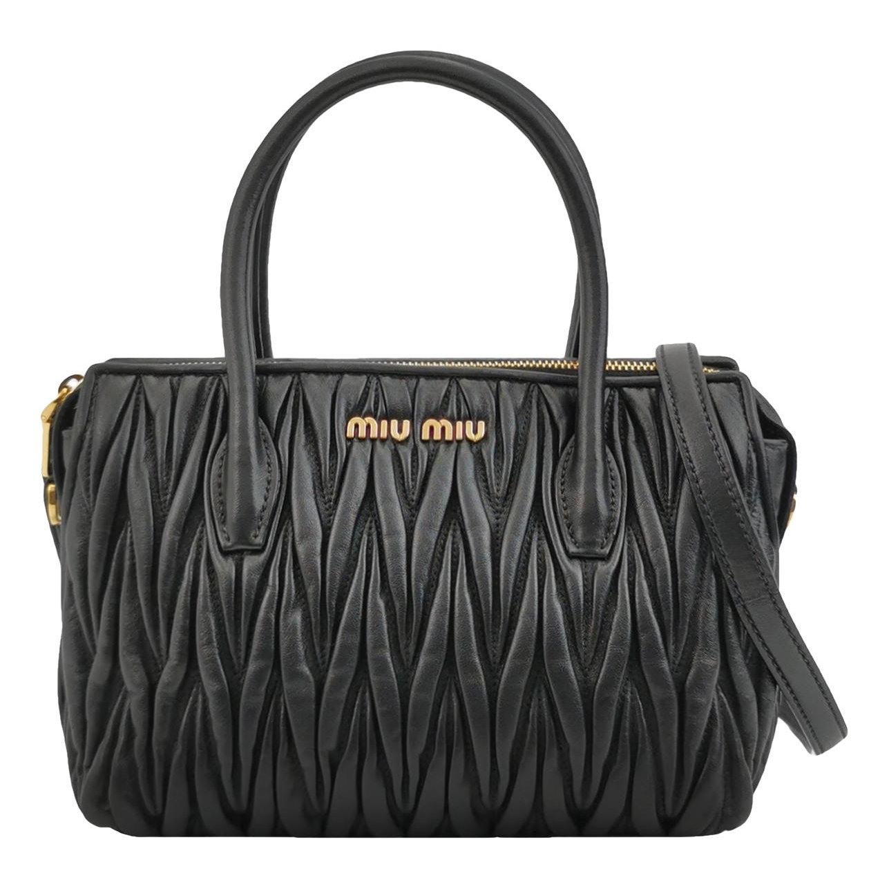 Leather handbag