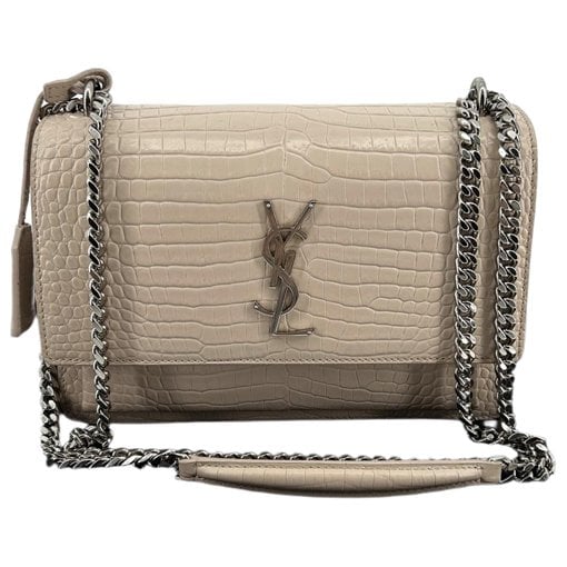 Sunset leather handbag
