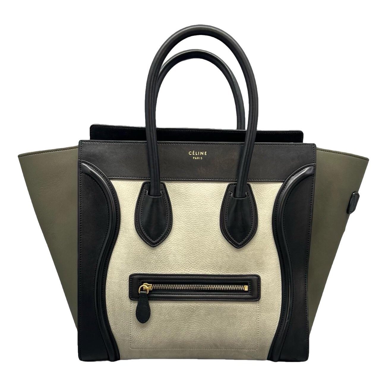 Luggage leather handbag