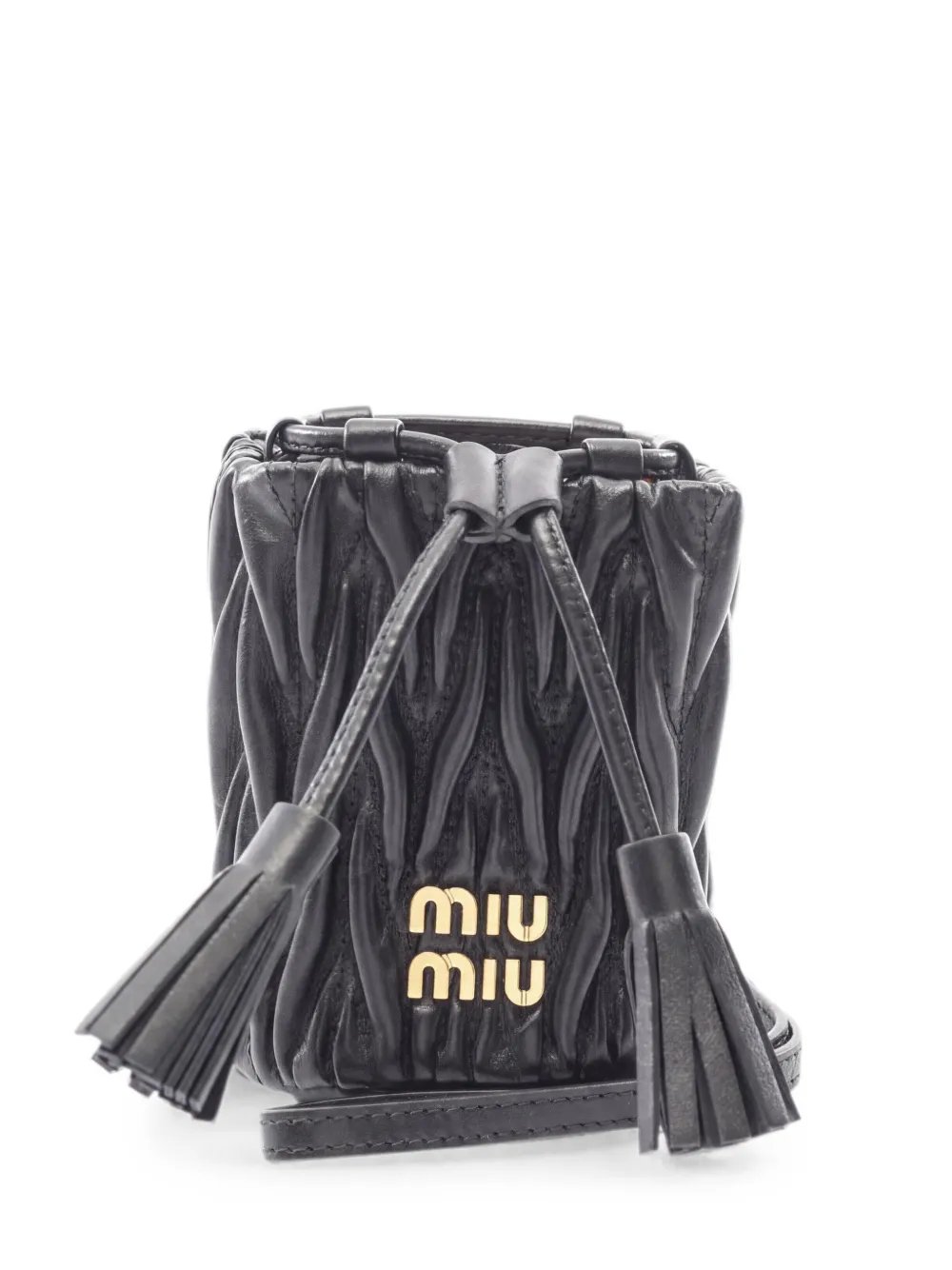 Miu Miu 2020s Matelassé leather shoulder bag