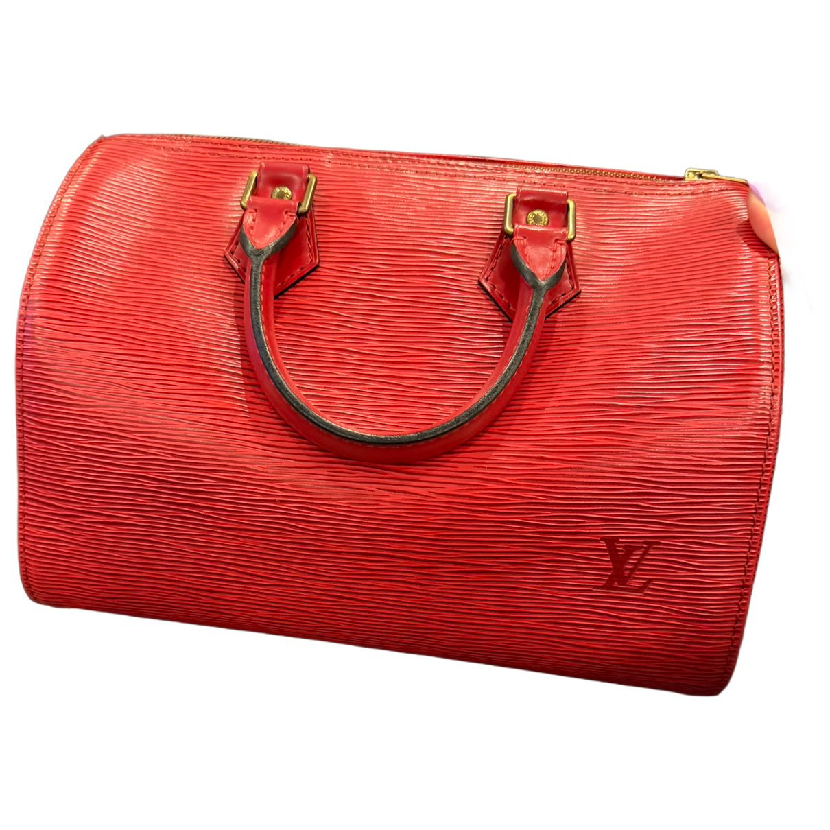 Speedy leather handbag