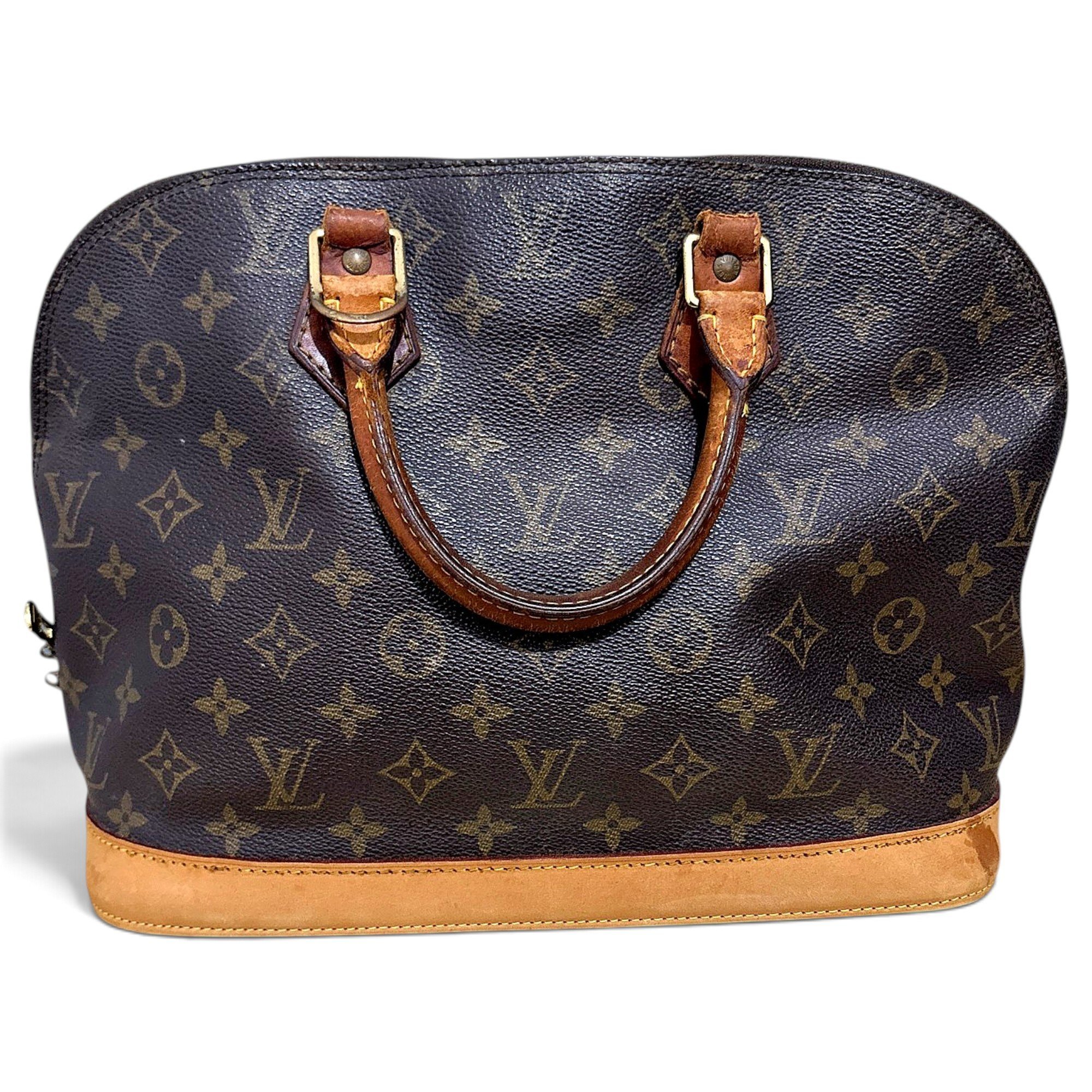 Alma leather handbag