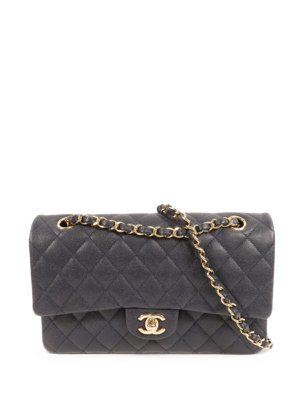 25 CC turn-lock shoulder bag