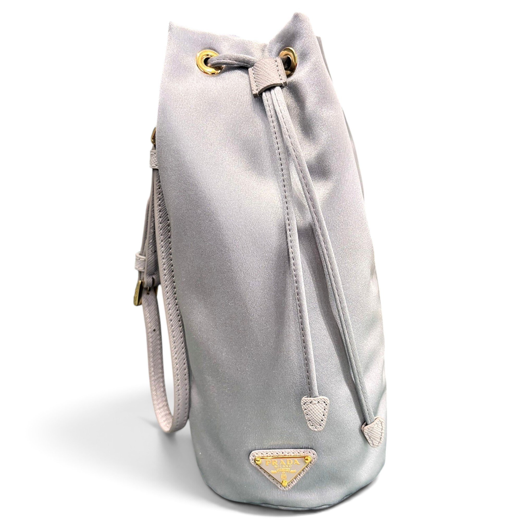 Silk clutch bag