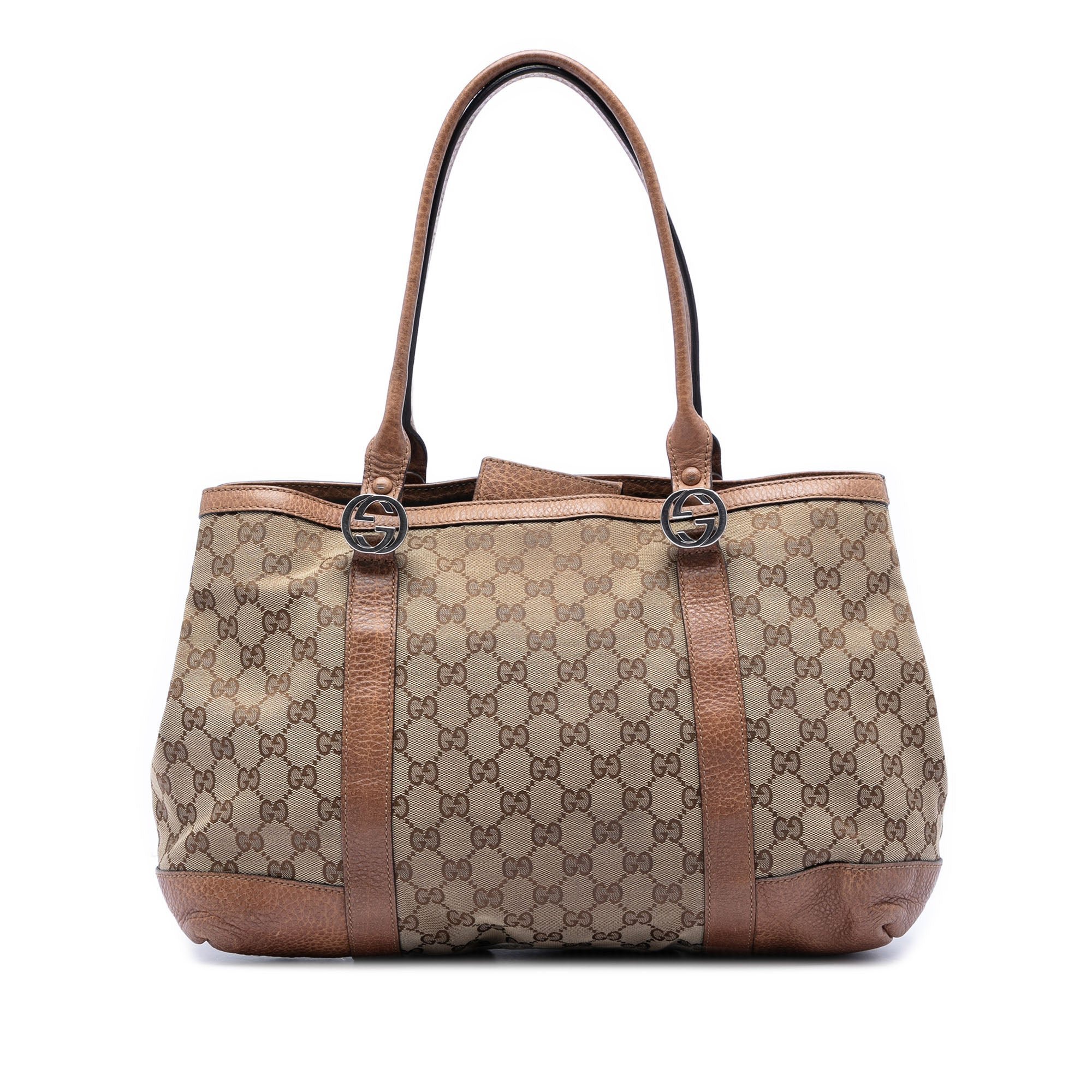 Leather tote