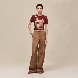 Printed micro t-shirt