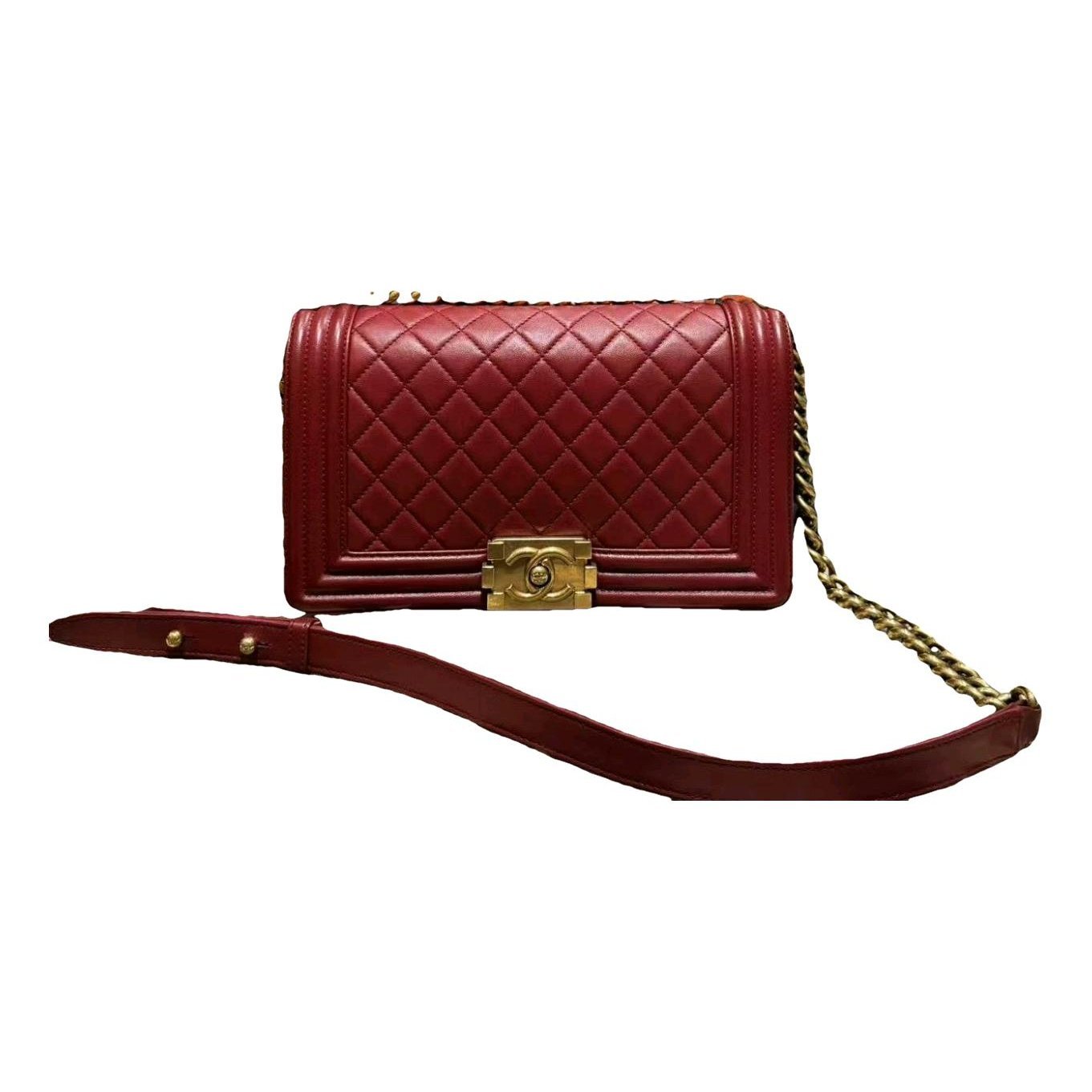 Boy leather crossbody bag