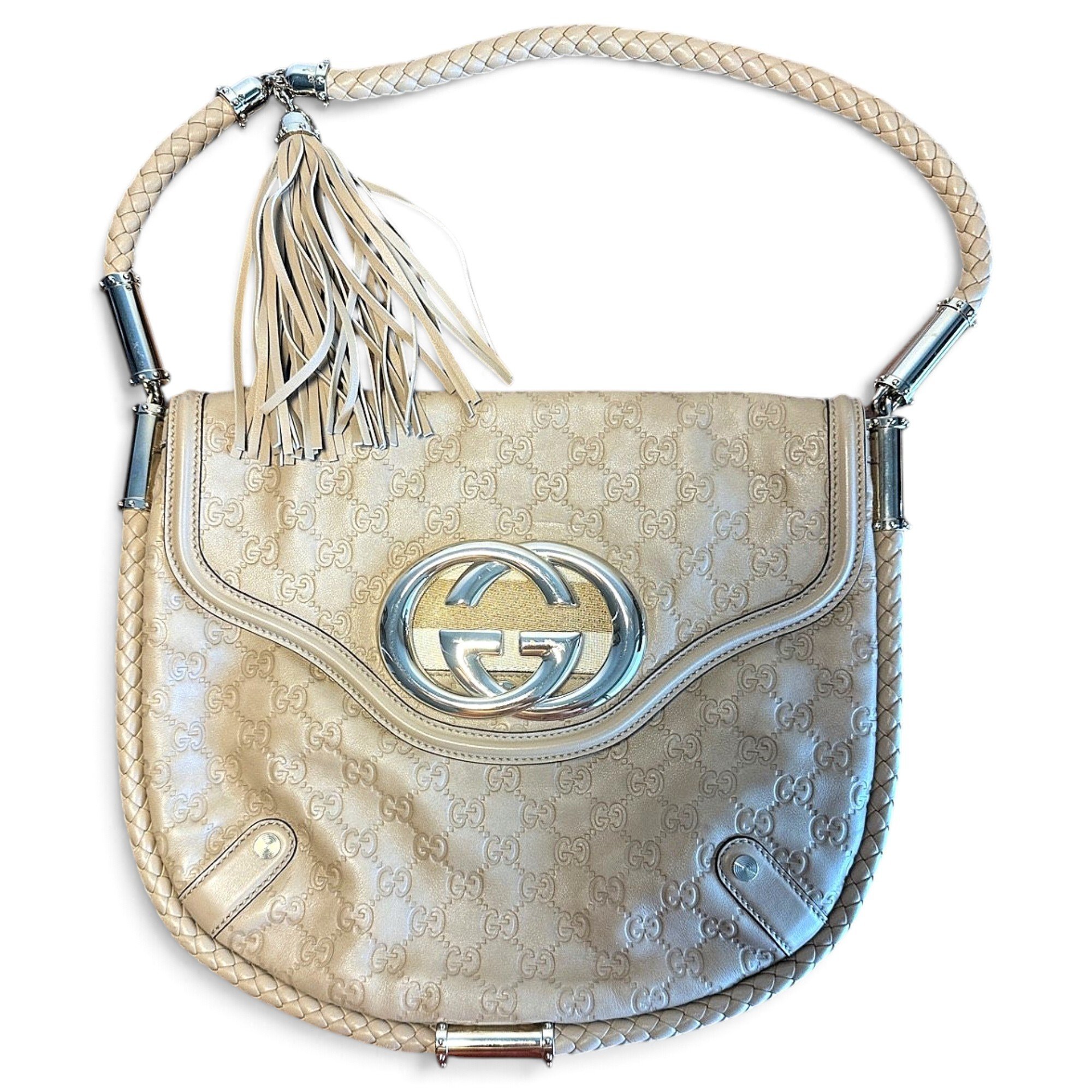 Britt leather handbag