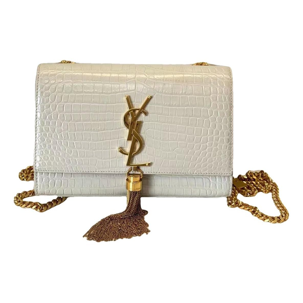 Pompom Kate leather handbag