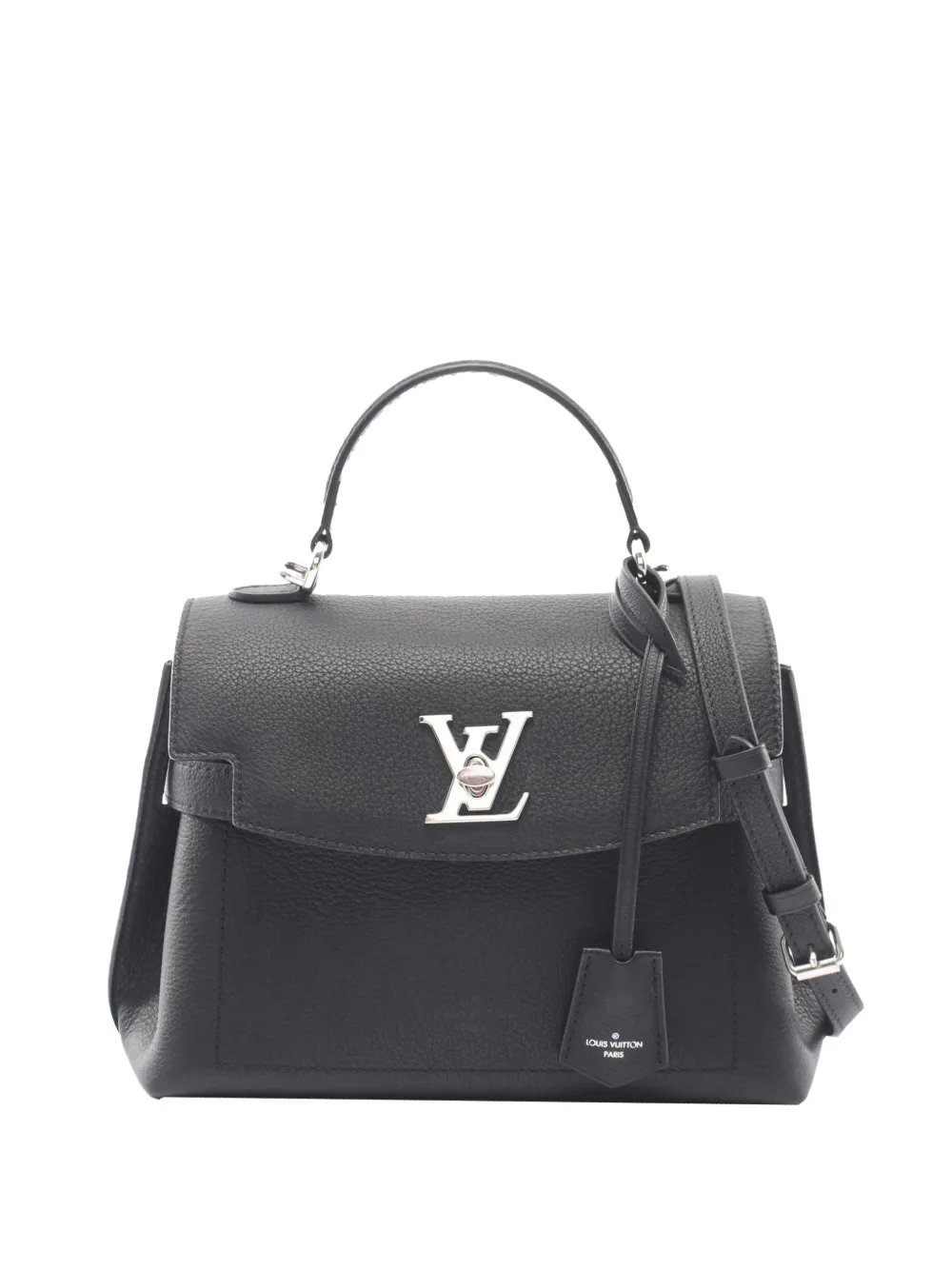 2021-2026 Grained Calfskin LockMe Ever BB satchel