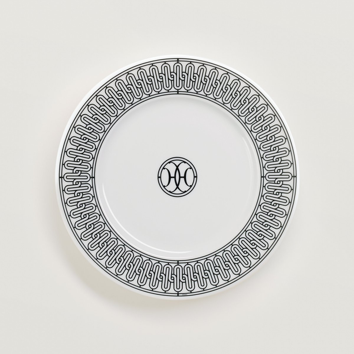 Sans Coloris H Deco Dessert Plate N°1