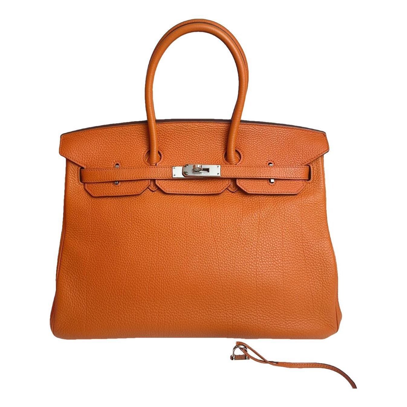 Birkin 35 leather handbag