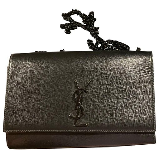 Saint Laurent Kate monogramme leather clutch bag