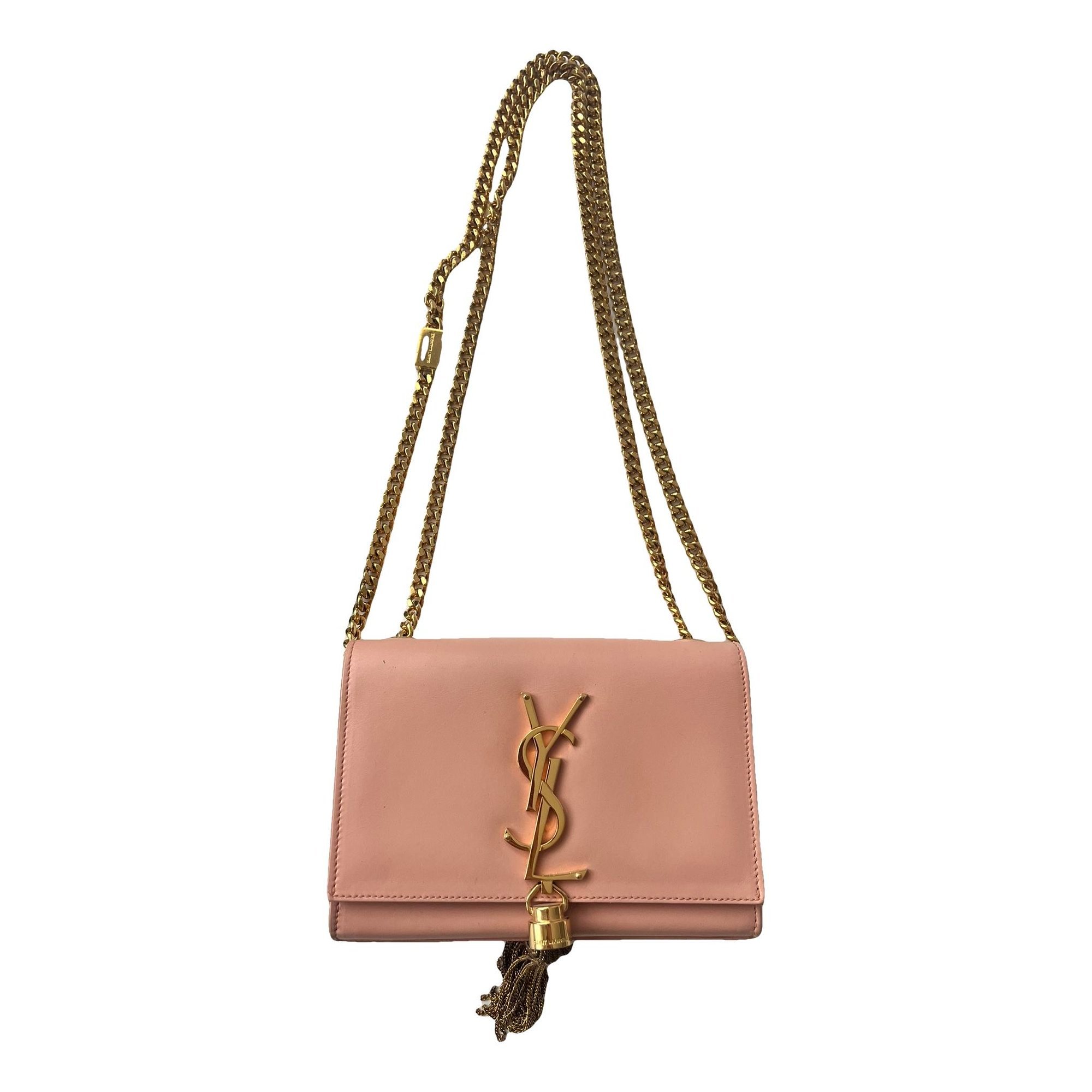 Pompom Kate leather crossbody bag