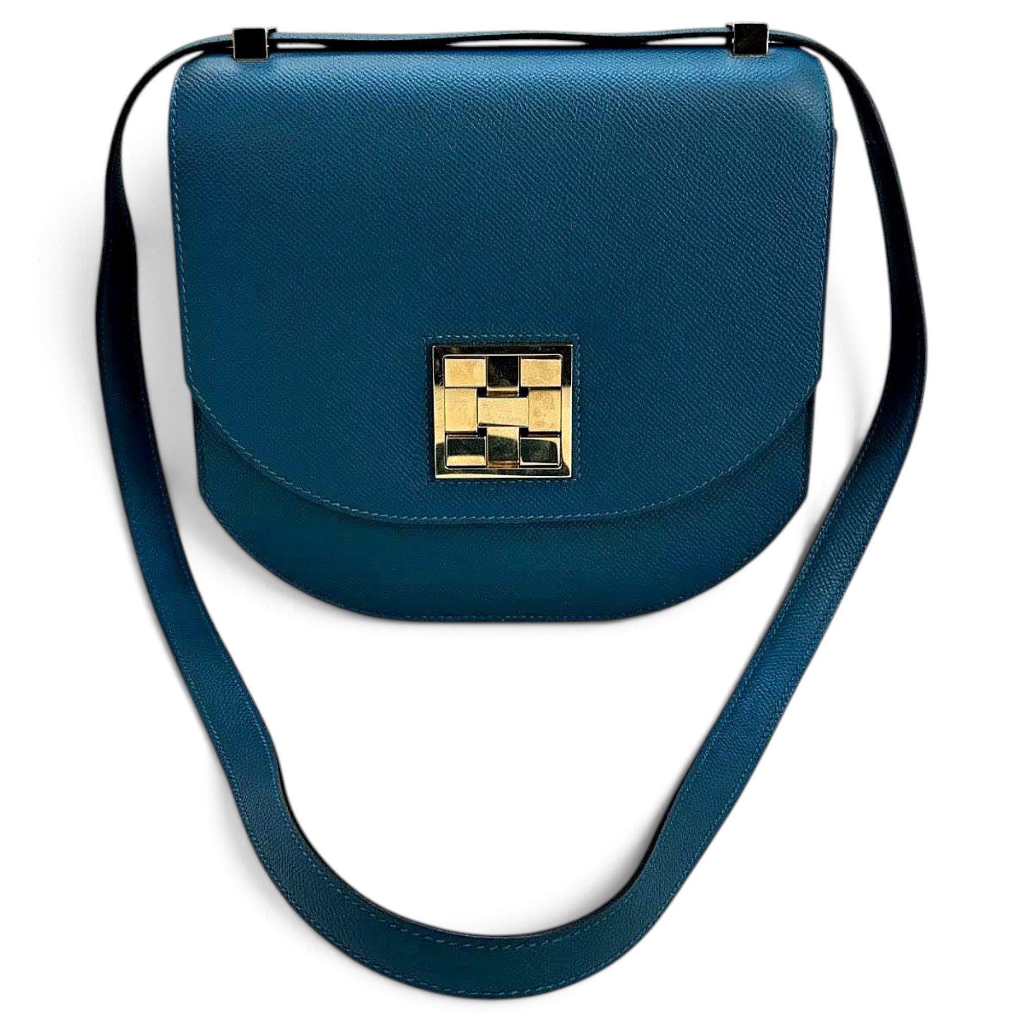Mosaïque leather handbag
