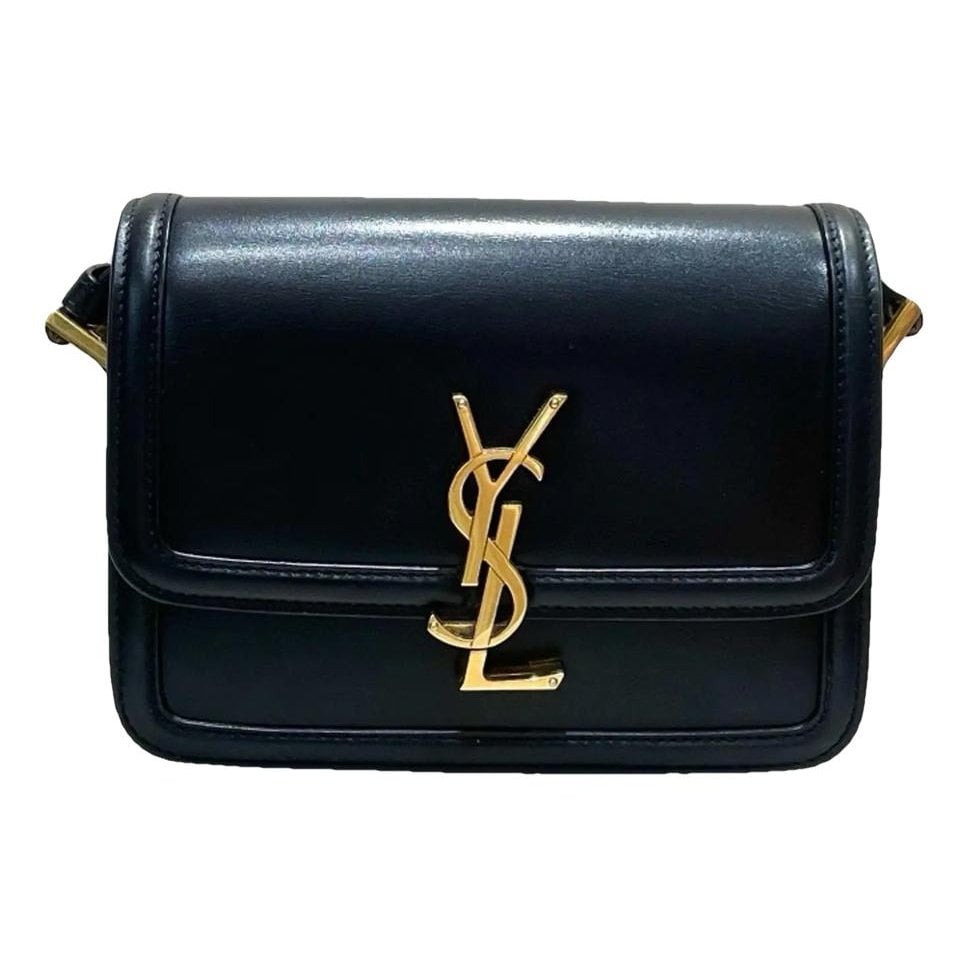 Solférino leather handbag
