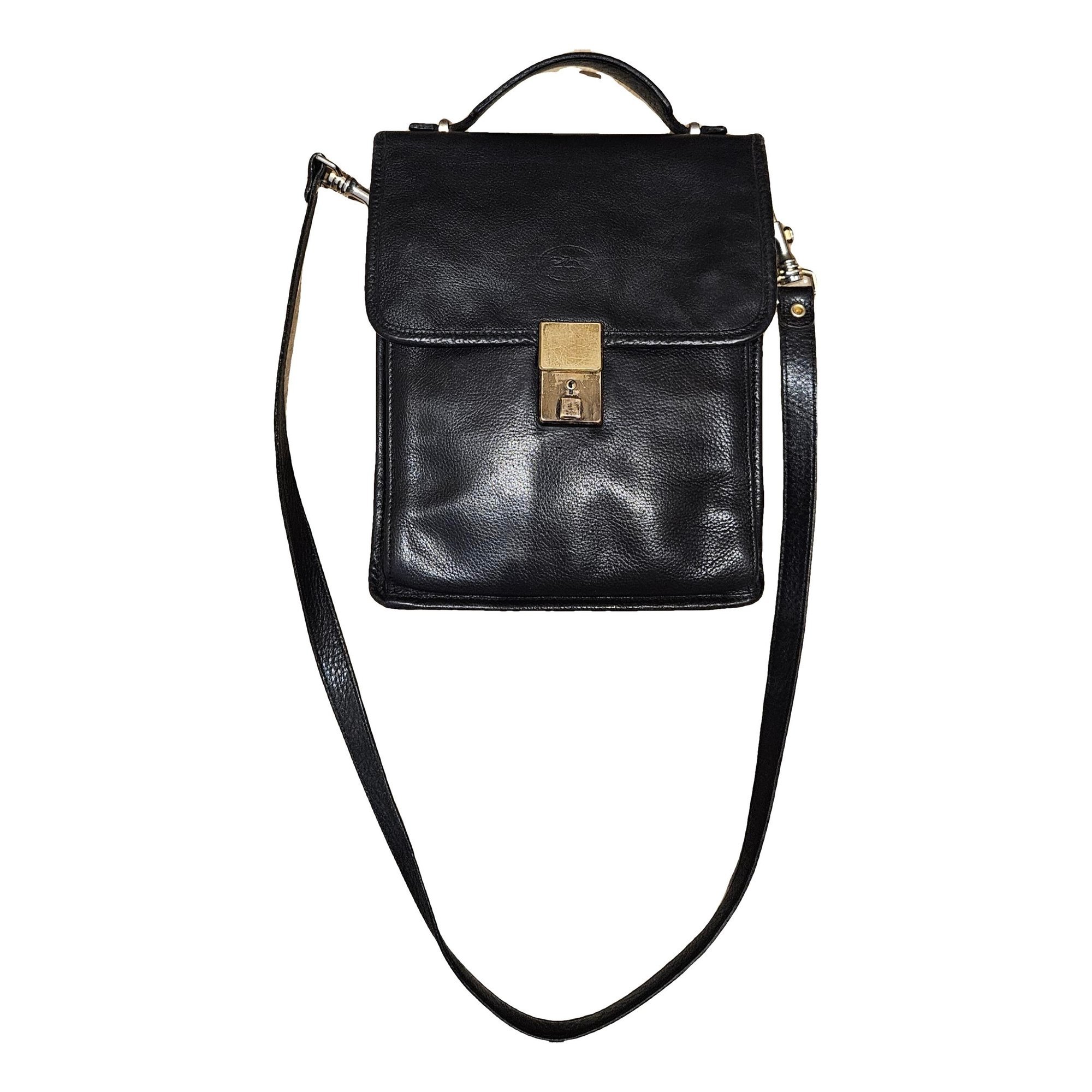 3D leather handbag